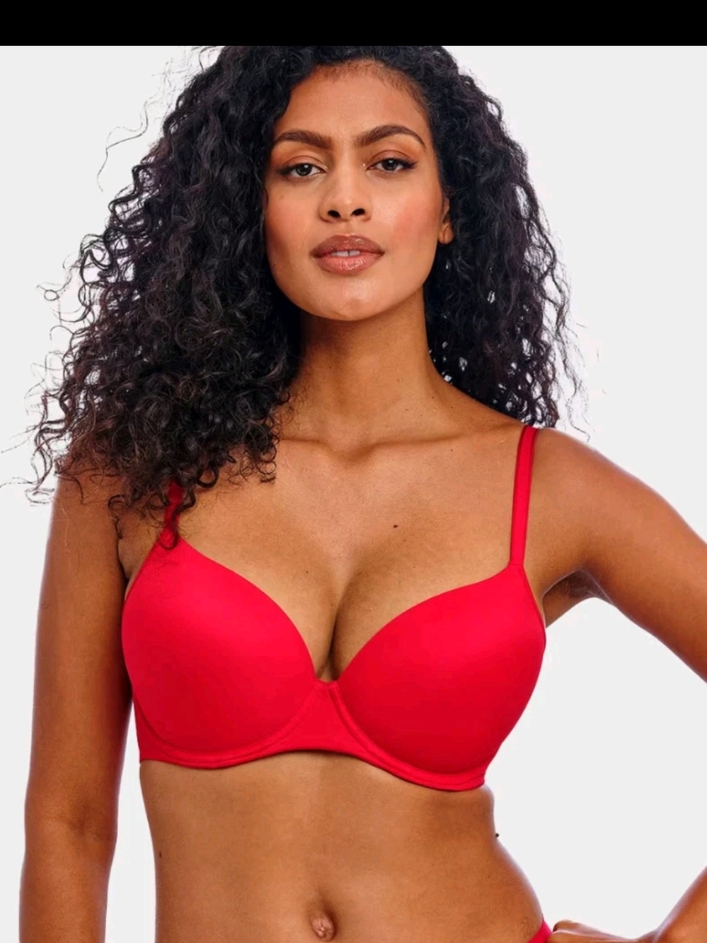 Red Contour Underwire Bra - Women's Intimates